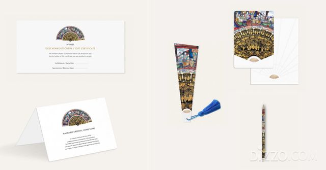 만다린 오리엔탈 홍콩 호텔의 부채 디자인과 새롭게 재해석된 비주얼 아이덴티티(사진 제공 = 만다린 오리엔탈 호텔 그룹)