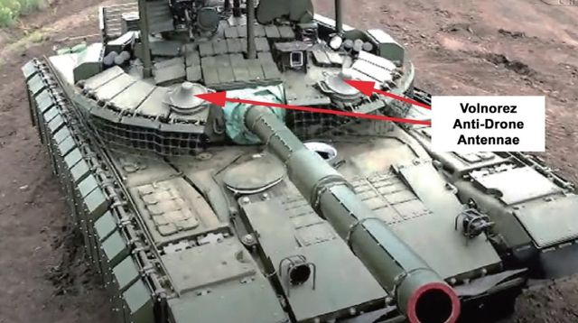 재머가 장착된 러시아군 T-80BVM 전차 / 사진 제공=Armyrecognition.com