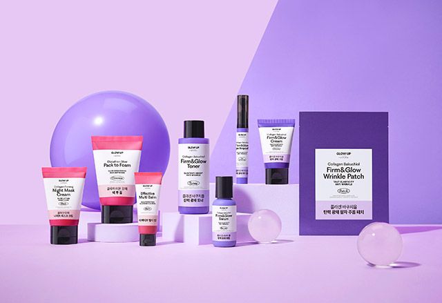 ‘글로우:업 바이 비욘드’ 8종 제품 이미지./사진=이마트