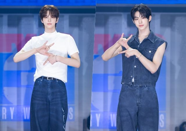 [종합] "뜨거운 스물의 에너지"…'느좋' 투어스의 성장한 청량美, 'TRY WITH US'