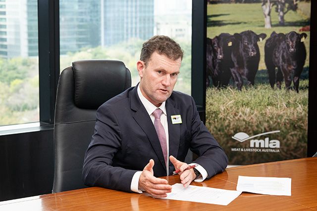 마이클 클라울리 호주축산공사 대표는 한국은 호주의 강력한 무역 파트너 중 하나인 점을 강조했다./사진=호주축산공사