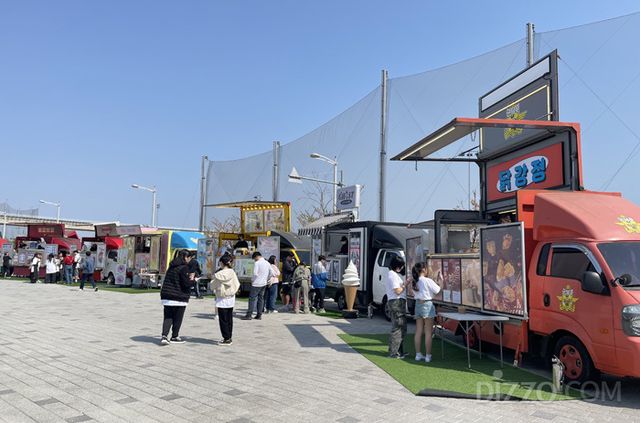 제15회 아이소리축제 현장 내 푸드트럭
