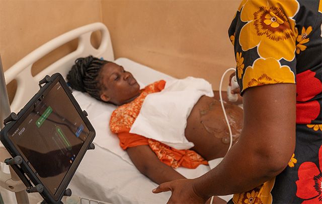 필립스 '루미파이(Lumify)'의 AI 프로토타입 임상 활용 사례 /사진 제공=필립스