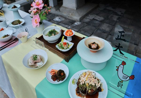 2025 아시아 50 베스트 레스토랑에서 선보인 한식마켓./사진=한식진흥원