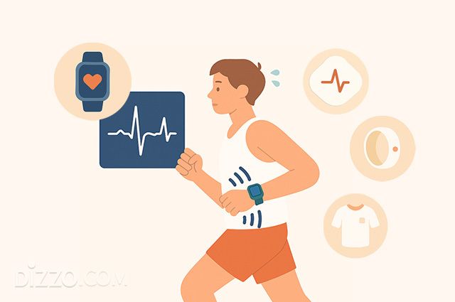 스마트워치, 스마트링, 심전도 패치, 스마트 의류 등 다양한 형태의 웨어러블 기기가 일상 속 건강 관리를 지원한다. /이미지=OpenAI DALL·E 기반 자체 생성