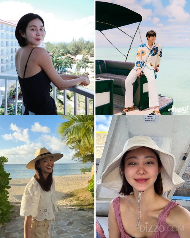 사진출처=(맨 위 왼쪽부터)배우 유이, 공명, 이시영, 한그루 인스타그램 및 매거진 헤이트래블 화보