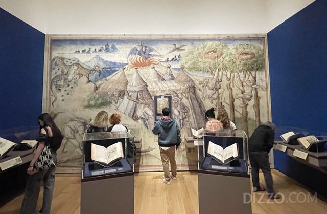 모건 라이브러리 & 뮤지엄 내부 