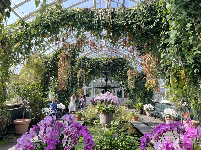 뉴욕 보타니컬 가든(New York BOTANICAL GARDEN)의 ‘에니드 하우프트 온실’