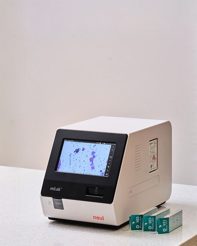 AI 기반 자궁경부암 진단 플랫폼 miLab CER /사진 제공=노을