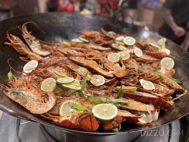 솔레어 리조트 노스의 프레시(Fresh)에서는 저녁에 랍스터 다이닝을 중심으로 한 해산물 뷔페를 운영한다.(사진촬영=서미영 기자)