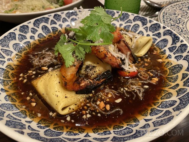 솔레어 리조트 노스의 만야만 레스토랑의 음식(사진촬영=서미영 기자)