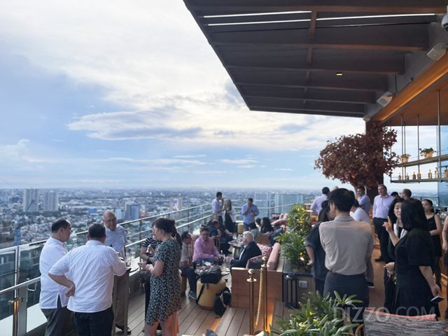 솔레어 리조트 노스의 스카이바(사진촬영=서미영 기자)