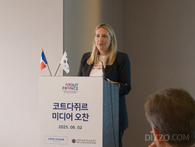 알렉상드라 보르키오 퐁탕, 코트다쥐르 지역 관광청장(사진제공=프랑스관광청)