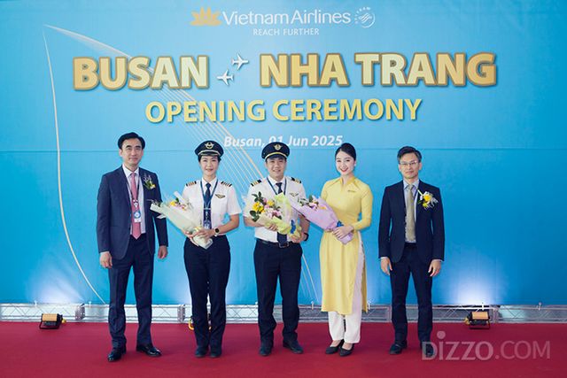 베트남항공_ 부산 나트랑 신규 노선 취항식