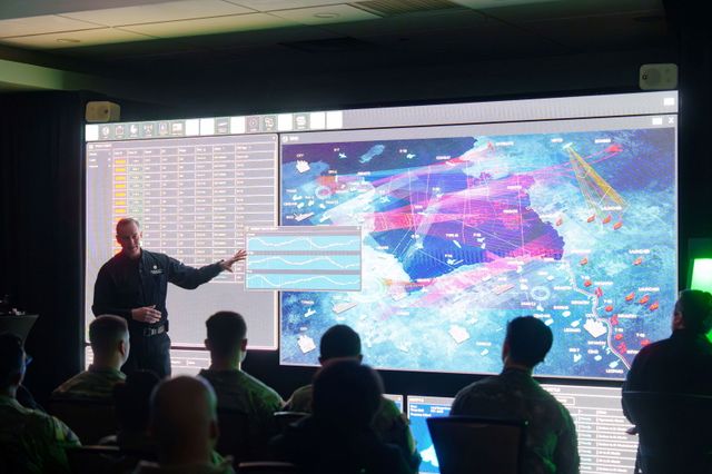IBCS 시연 장면 / 사진 제공=노스롭그루먼
