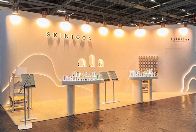 스킨1004 ‘2025 코리아 엑스포 인 파리’ 부스 전경./사진=스킨1004
