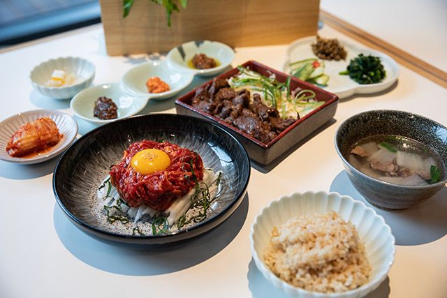 홍신애 셰프가 운영하는 씨즌서울의 건강한 한상 차림./사진=이채석 PD