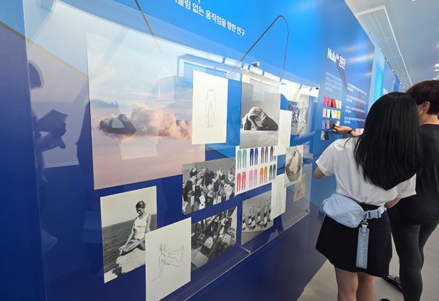 룰루레몬은 서울 성수동 LCDC 서울에서 특별 전시와 체험 행사를 진행하고 있다./사진=김경희