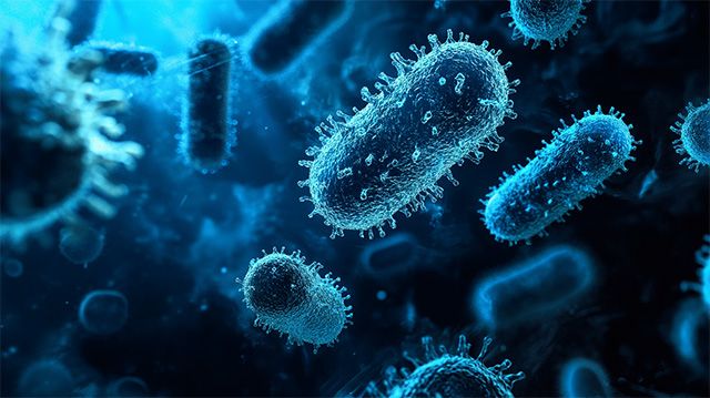 미생물 3D 렌더링 이미지. 순천향대 연구팀은 악성 복수 내 미생물 생태계와 면역 환경을 함께 분석했다. /이미지 출처=픽사베이