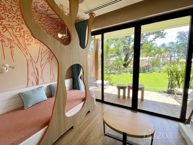 클럽메드 푸켓의 패밀리 오아시스 객실 내부