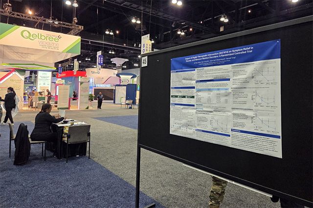 2025 APA 포스터 발표 모습 /사진 제공=에스알파테라퓨틱스