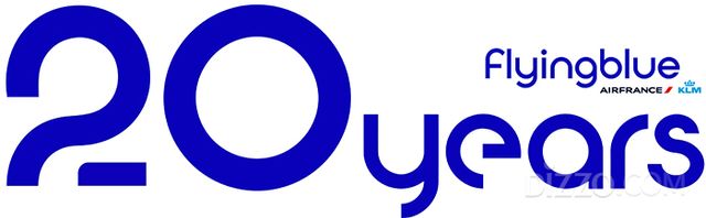 에어프랑스-KLM 플라잉 블루 20주년 로고