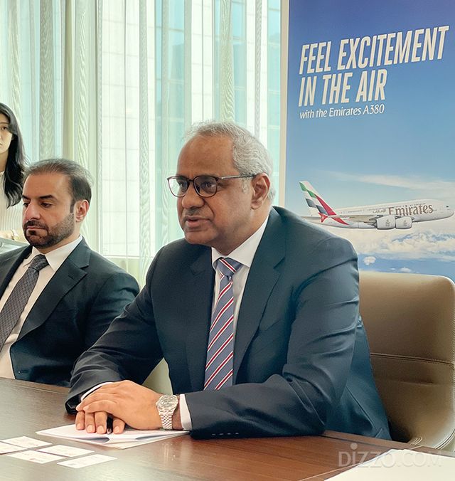 나빌 술탄(Nabil Sultan) 에미레이트 항공 여객영업 및 지사 총괄 수석부사장(사진촬영=서미영 기자)