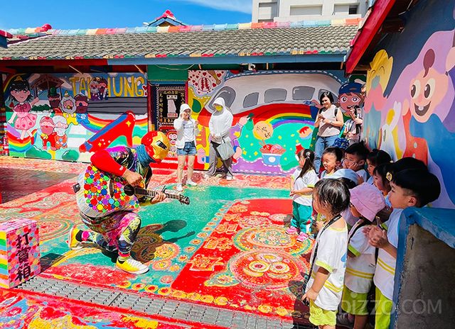 타이중 무지개마을(사진촬영=서미영 기자)