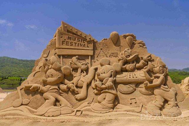 모래조각 전시(사진제공=대만관광청)