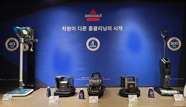 이날 간담회 현장에서는 신제품 공개와 시연도 진행됐다./사진=김경희