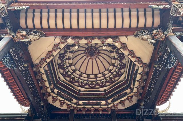 우펑 임가화원에 있는 대화청의 팔각조정(사진촬영=서미영 기자)