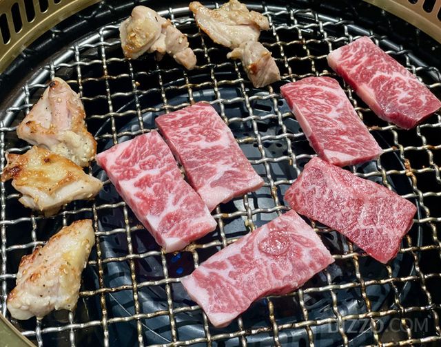 우마 제공하는 고기 메뉴(사진촬영=서미영 기자)