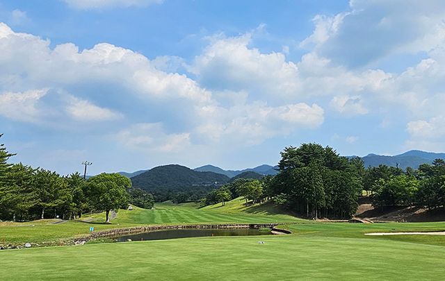 롯코CC 18번홀 전경./ 사진 출처=고베 관광국.