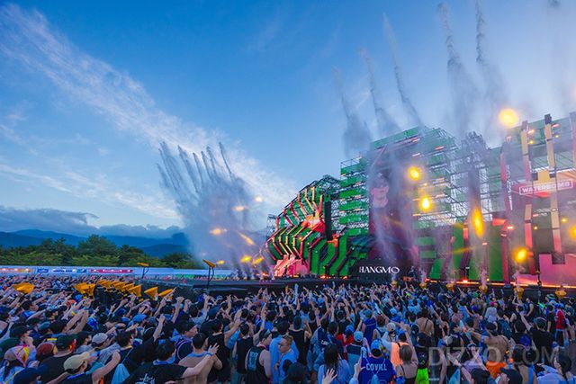 워터밤 속초 2024 현장 사진(사진제공=한화호텔앤드리조트)