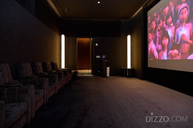 디아드 멤버스 라운지 지하 1층에서 진행된 청음회 전경