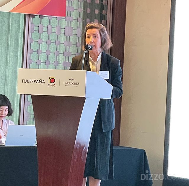 글로리아 디아스(Gloria Díaz) 파라도르 인터내셔널 세일즈 총괄 매니저(사진촬영=서미영 기자)