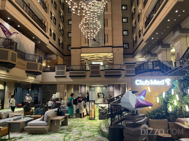 클럽메드 키로로 그랜드 로비(사진촬영=서미영 기자)