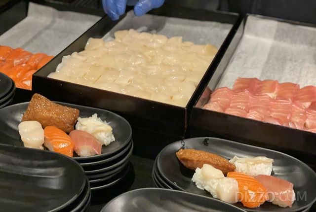 메인 레스토랑에서 제공하는 음식(사진촬영=서미영 기자)