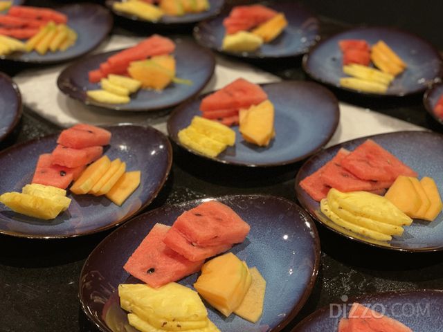 메인 레스토랑에서 제공하는 과일(사진촬영=서미영 기자)