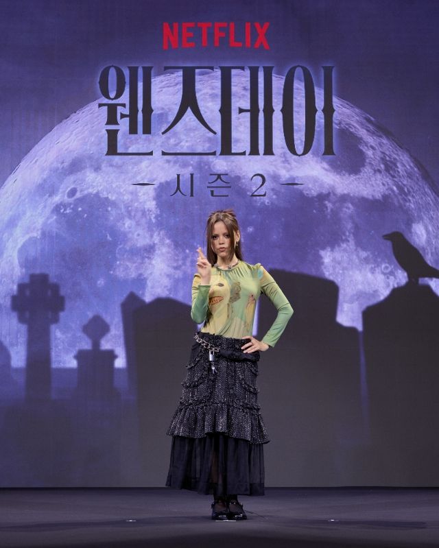 [종합] "심장이 시키는 대로"…팀 버튼X제나 오르테가의 진화한 협업, '웬즈데이2'