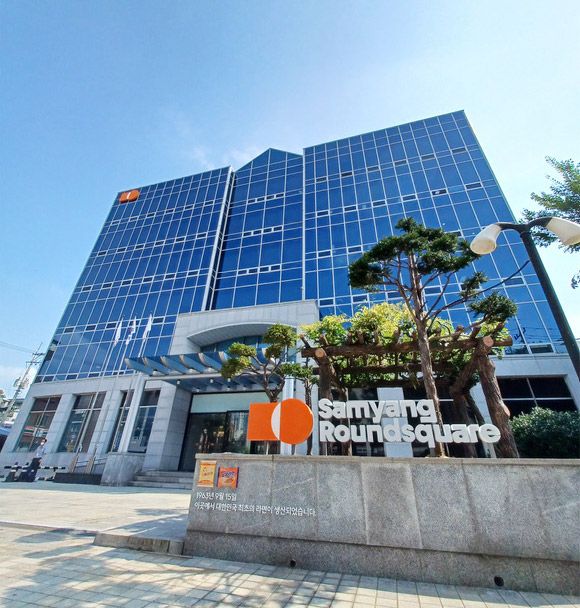 서울 성북구 삼양식품 본사 외부 전경./사진=삼양식품