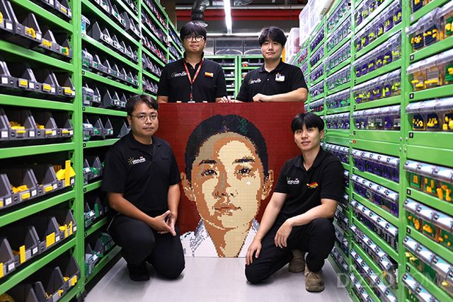 레고랜드가 광복 80주년을 기념하여 춘천 출신의 독립운동가 윤희순 의사 레고 작품을 제작, 공개했다.(사진제공=레고랜드코리아리조트)