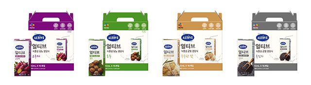 얼티브 식물성 영양식 라인업./사진=CJ제일제당