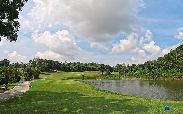 핸디캡 1번홀인 PALM 코스 3번홀(파5) 전경./ 사진 출처=에디슨투어.