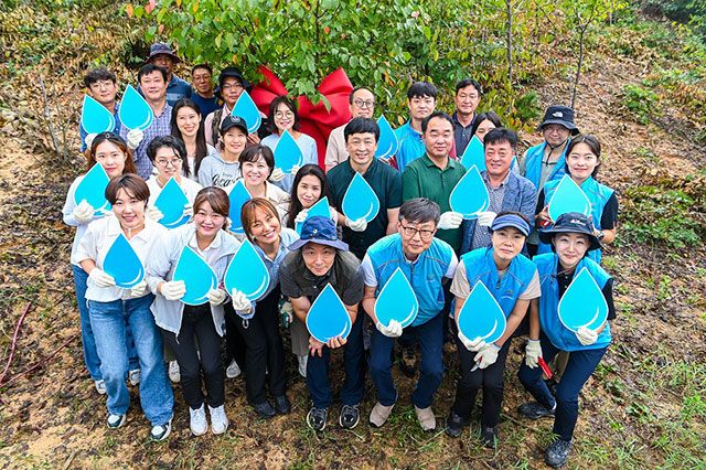 한국 코카콜라는 2023년부터는 경기도 여주 공장 인근에서 숲가꾸기 사업을 추진하고 있다./사진=코카콜라