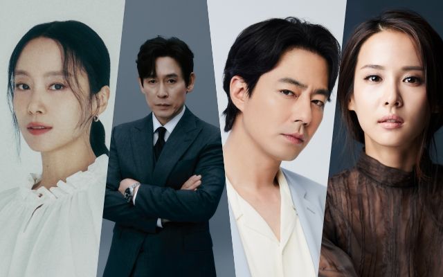 사진 : 전도연(매니지먼트숲), 설경구(넷플릭스), 조인성(베이스캠프 컴퍼니), 조여정(높은엔터테인먼트)