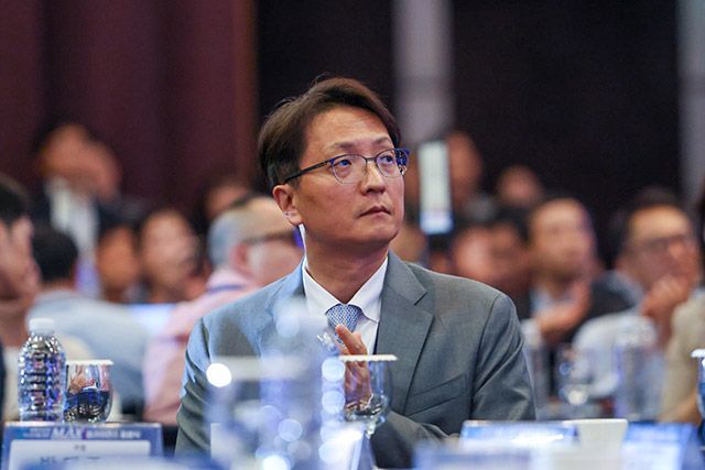 쿠팡은 10일 산업통상자원부의 제조 AX(AI Transformation) 얼라이언스 출범식에 박대준 쿠팡 대표이사가 참석했다./사진=쿠팡