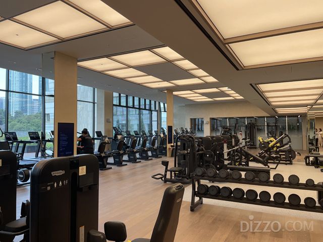 웨스틴 서울 파르나스의 피트니스 클럽(사진촬영=서미영 기자)