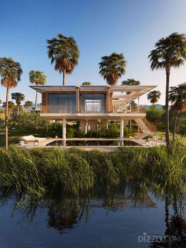 아만바리 객실 카시타 전경