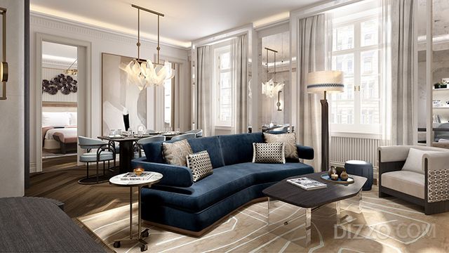 만다린 오리엔탈 비엔나 프리미어 스위트(Premier Suite) 객실 